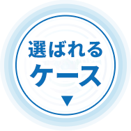 選ばれるケースへのページ内リンクボタン