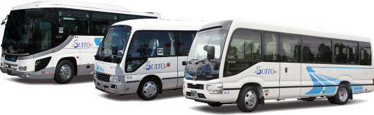 バス3台の画像